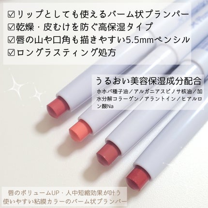 プランピングオーバーリップ/パルガントン/リッププランパーを使ったクチコミ(2枚目)
