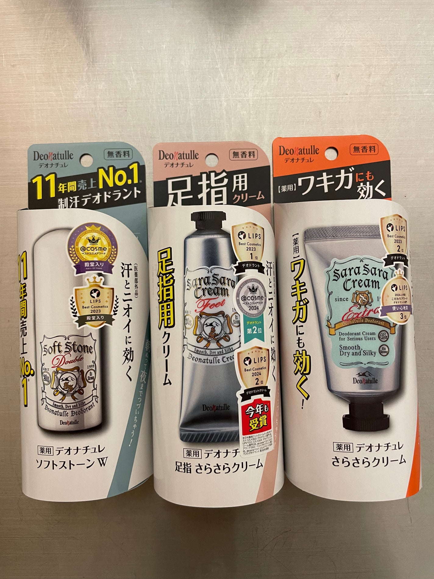 薬用ソフトストーンW/デオナチュレ/デオドラント・制汗剤を使ったクチコミ(1枚目)