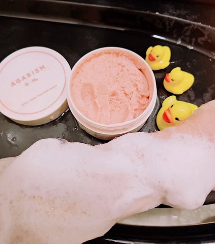 キューミースウィートボムタラソスクラブ ピオニーブーケの香り/AGARISM/ボディスクラブを使ったクチコミ(5枚目)