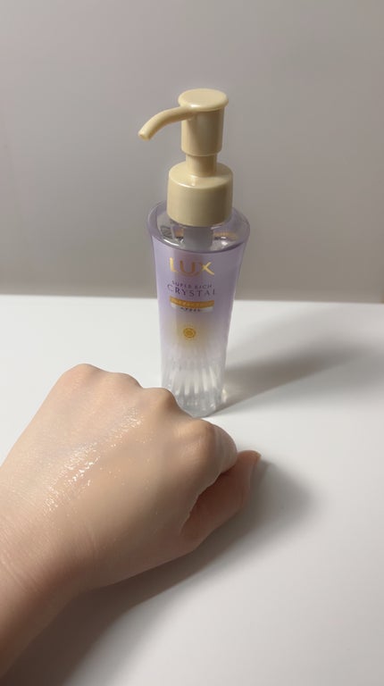 スーパーリッチクリスタル マルチダメージリペア ヘアオイル/LUX/ヘアオイルを使ったクチコミ(2枚目)
