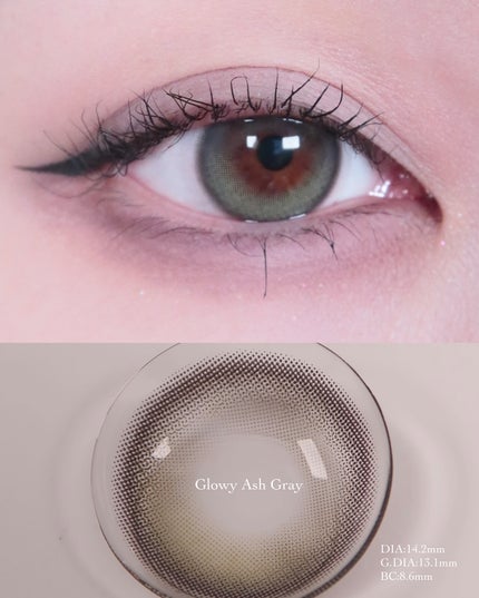 Glowy 1day/OLENS/ワンデー(1DAY)カラコンを使ったクチコミ(5枚目)