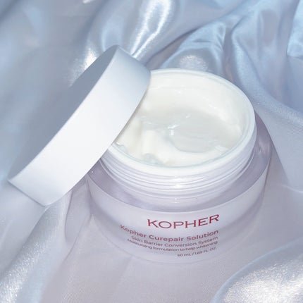 キュリペアーソリューション/KOPHER/フェイスクリームを使ったクチコミ(2枚目)
