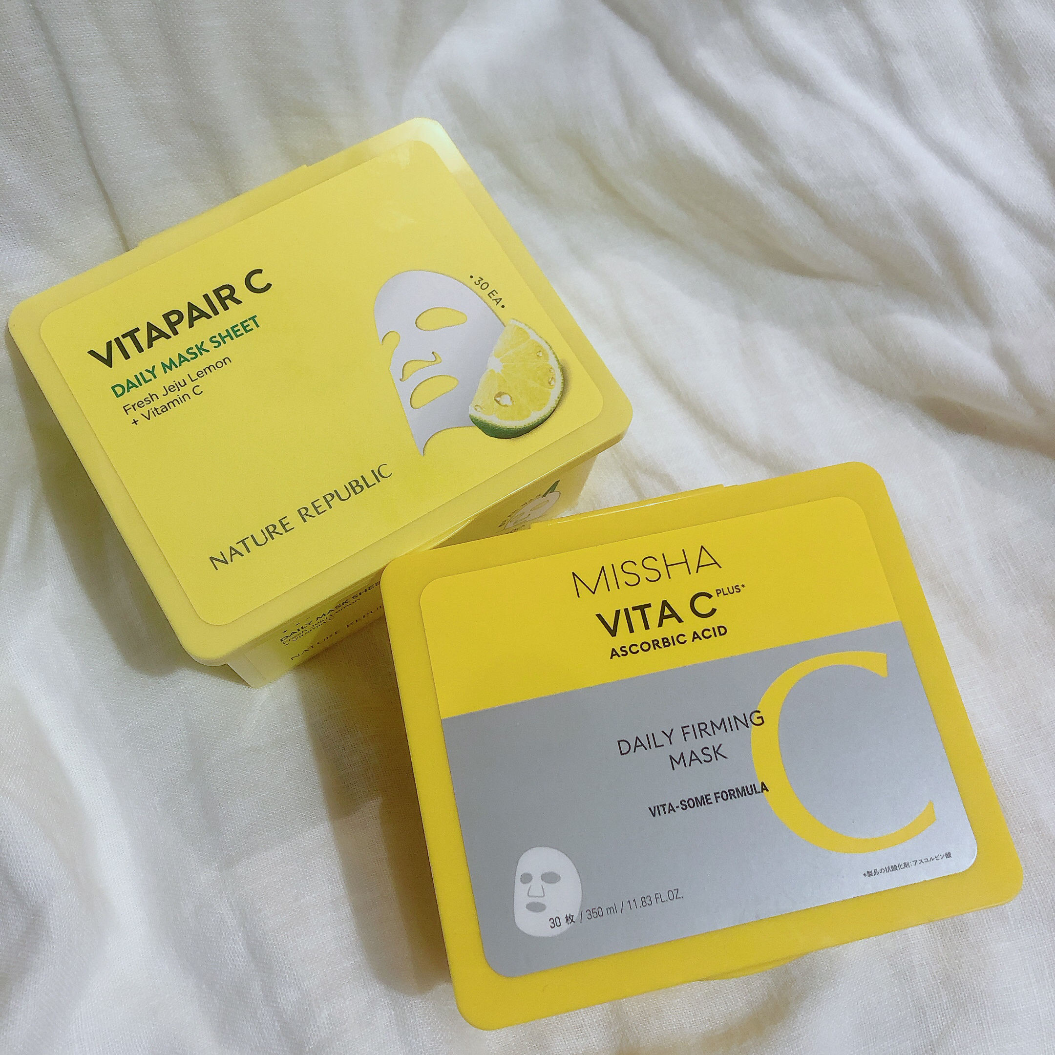 ビタペアCデイリーシートマスク/ネイチャーリパブリック/シートマスク・パックを使ったクチコミ（1枚目）