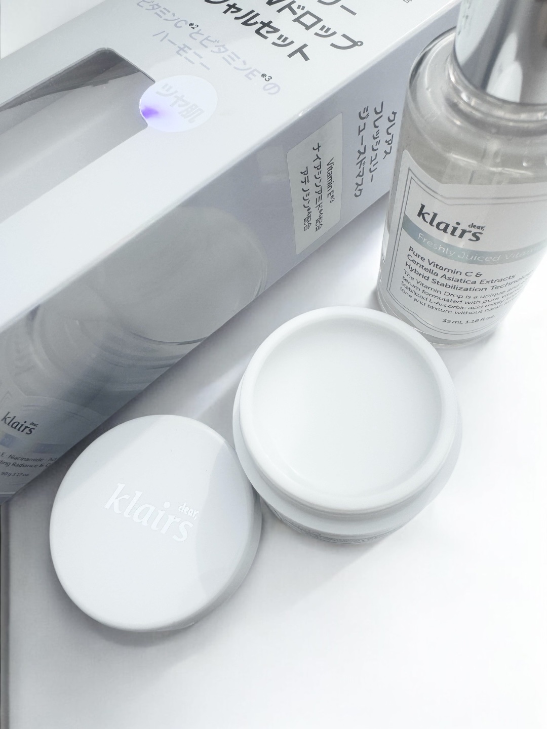 フレッシュリージュースドビタミンドロップ(35ml)/Klairs/美容液を使ったクチコミ（3枚目）