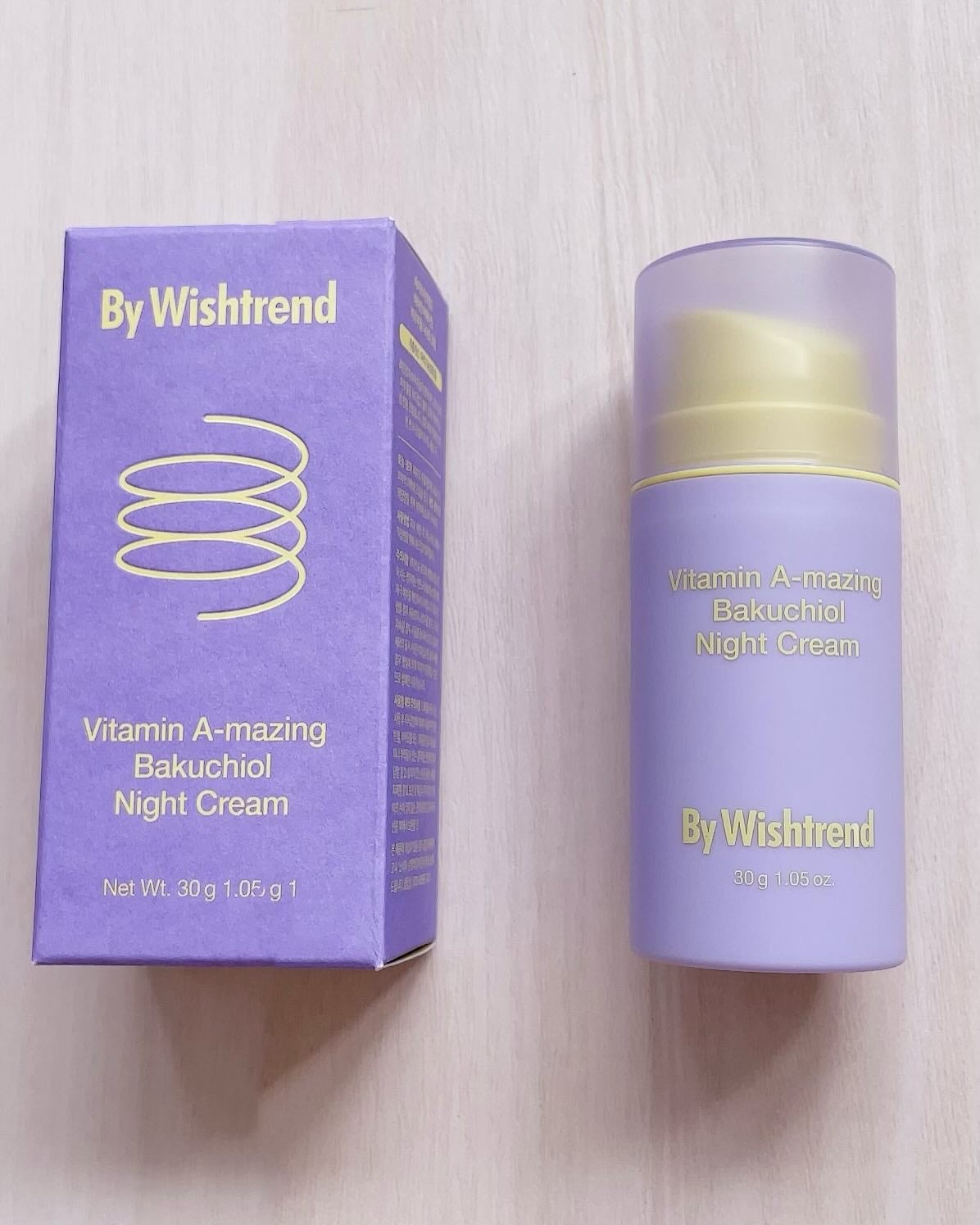ビタミンA-mazingバクチオールナイトクリーム/By Wishtrend/フェイスクリームを使ったクチコミ(3枚目)