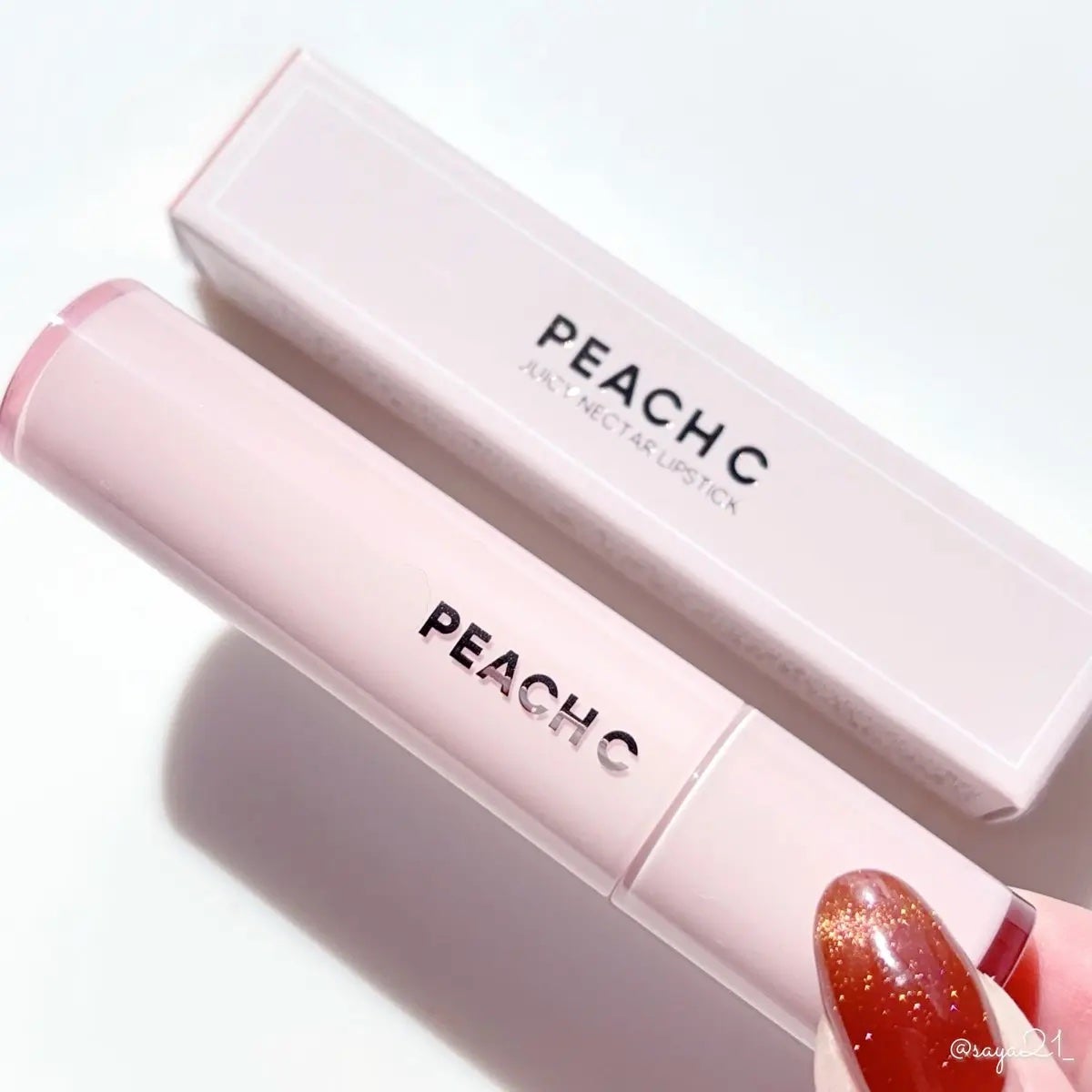 ジューシーネクターリップスティック/Peach C/口紅を使ったクチコミ(1枚目)