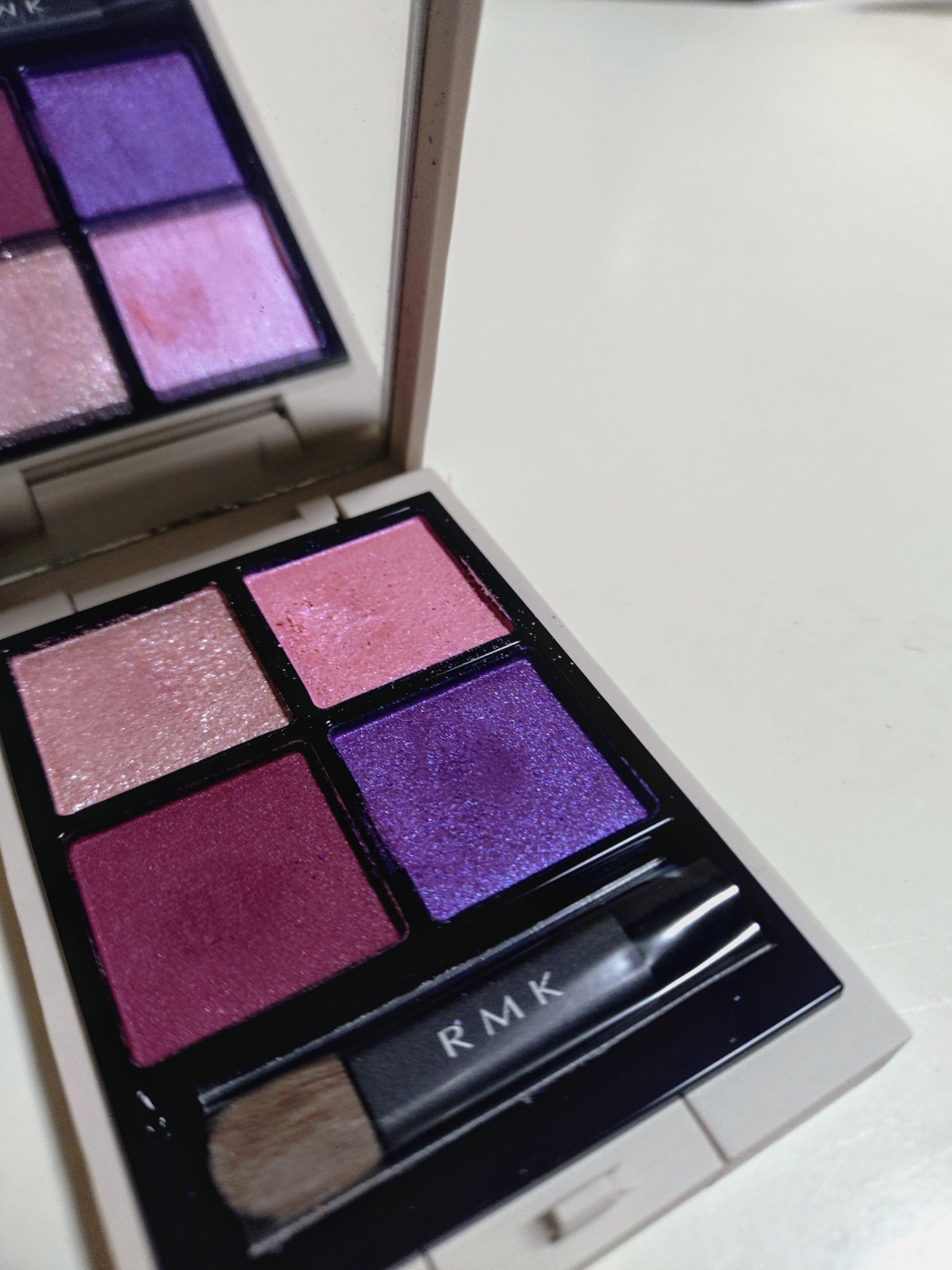 RMK シンクロマティック アイシャドウパレット/RMK/アイシャドウパレットを使ったクチコミ（1枚目）