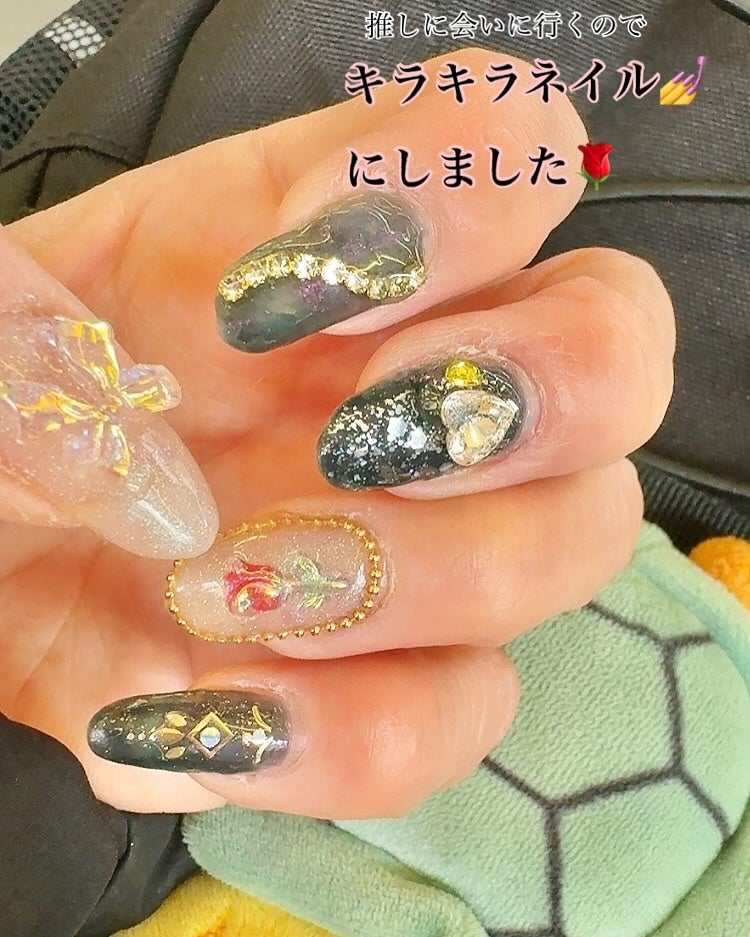 ネイルパーツ/セリア/ネイルチップ・パーツを使ったクチコミ(1枚目)