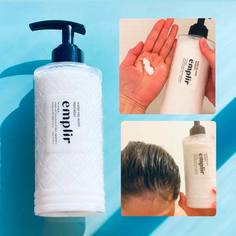 ウォーターベール モイストシャンプー/トリートメント/emplir/市販シャンプーを使ったクチコミ(3枚目)