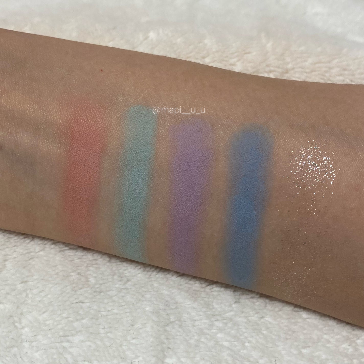 ミッドサマーフェアリーテイルズコレクション 5色アイシャドウパレット/FlowerKnows/アイシャドウパレットを使ったクチコミ(4枚目)