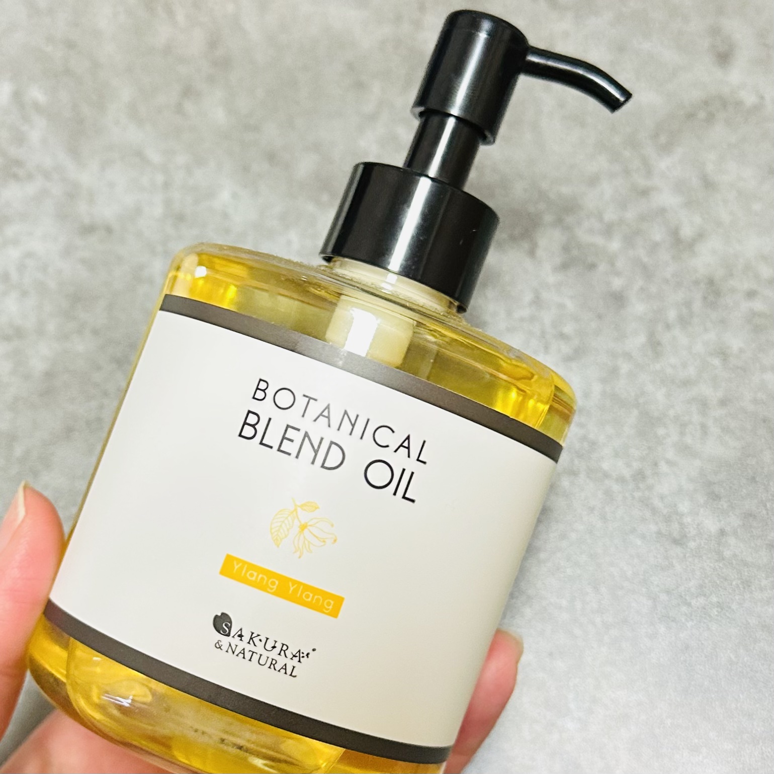 SAKURA&NATURAL マッサージオイル/SAKURA&NATURAL/ボディオイルを使ったクチコミ（3枚目）