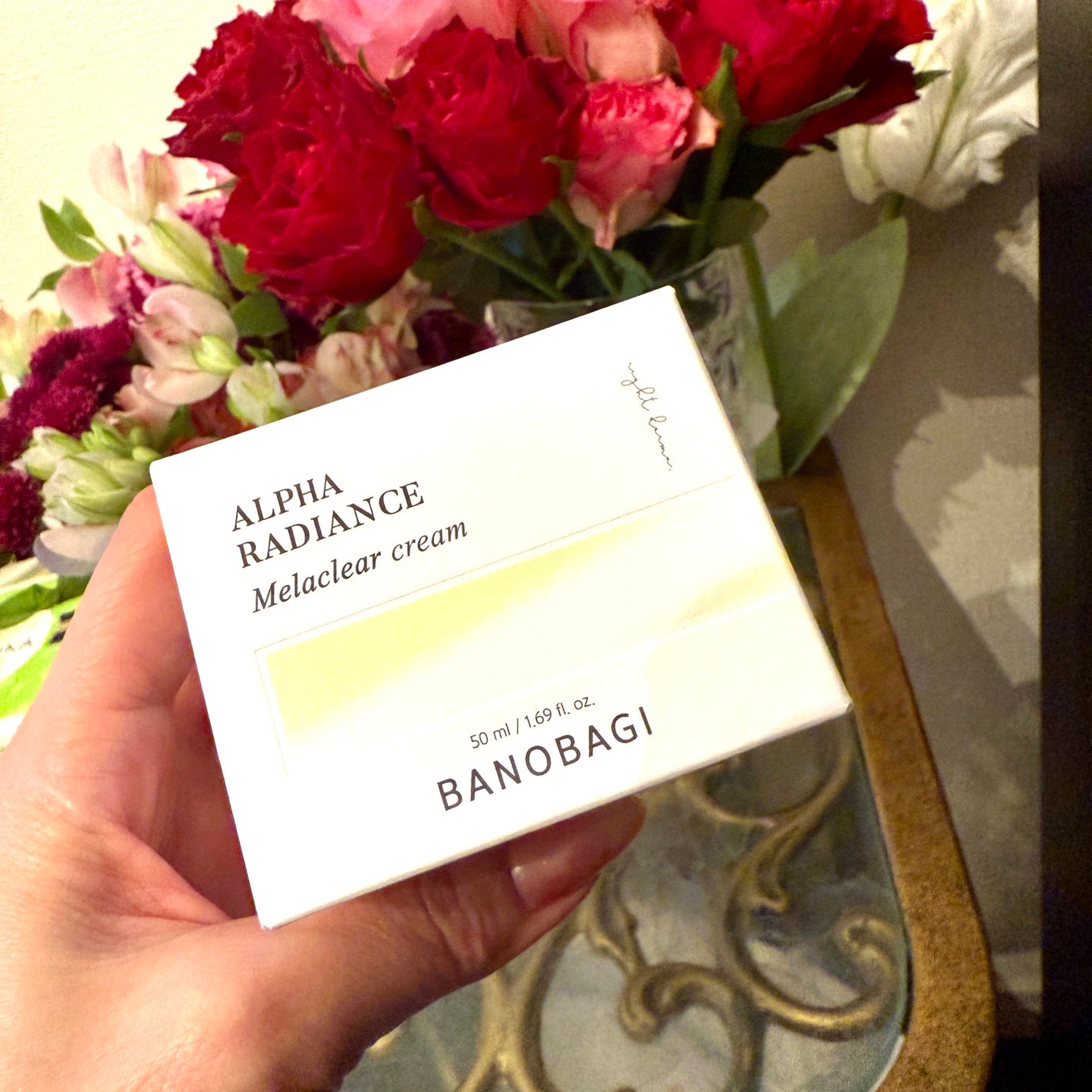 アルファラディアンスメラクリア クリーム/BANOBAGI/フェイスクリームを使ったクチコミ(1枚目)