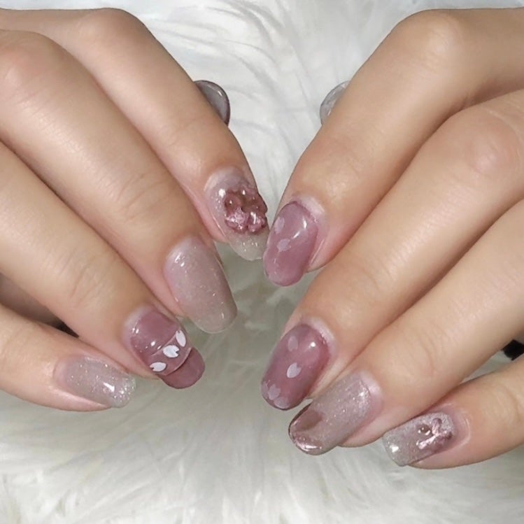 ジェルネイル(ライト対応)/セリア/ジェルネイルを使ったクチコミ(2枚目)