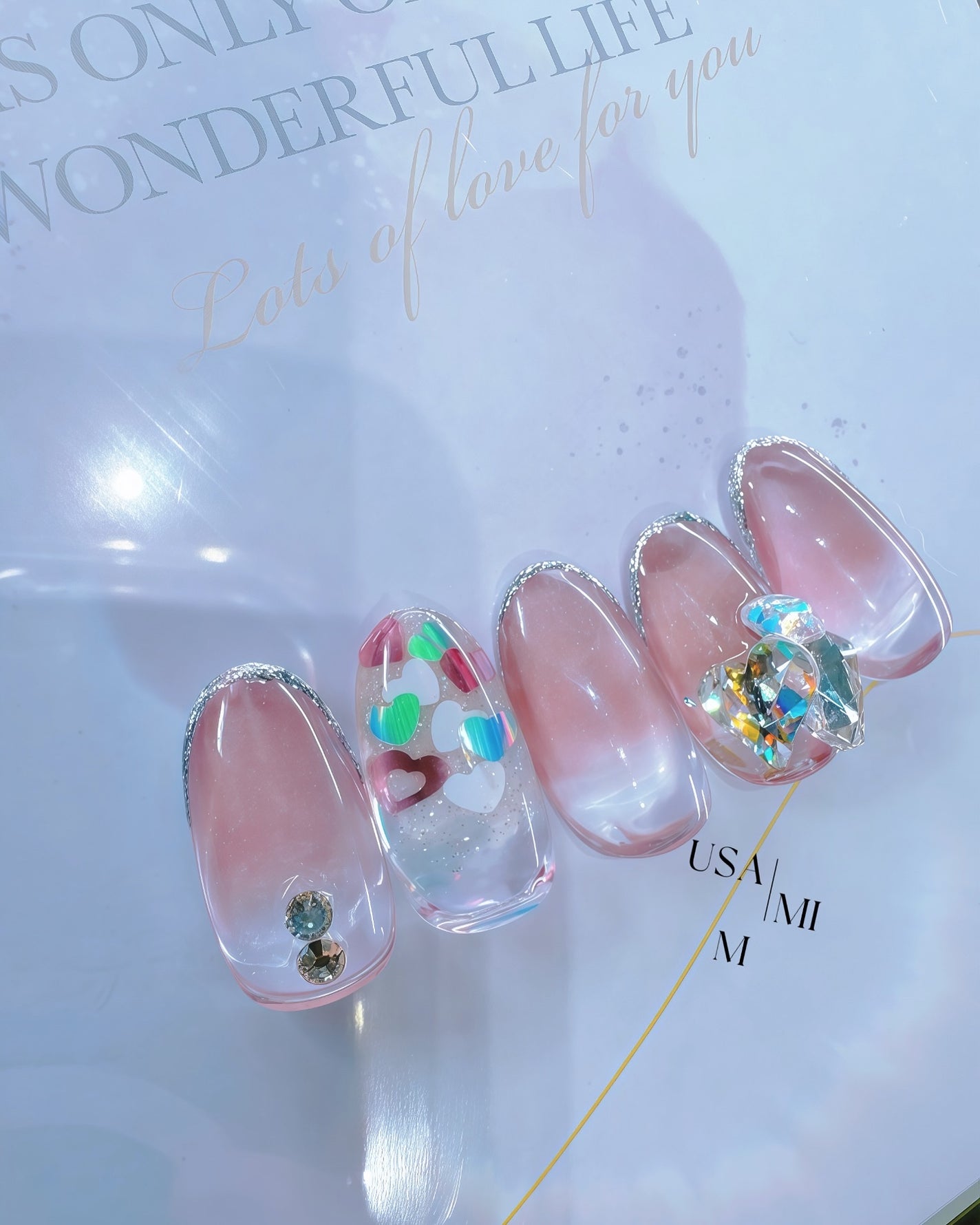 Flash gel/emena/ジェルネイルを使ったクチコミ(1枚目)