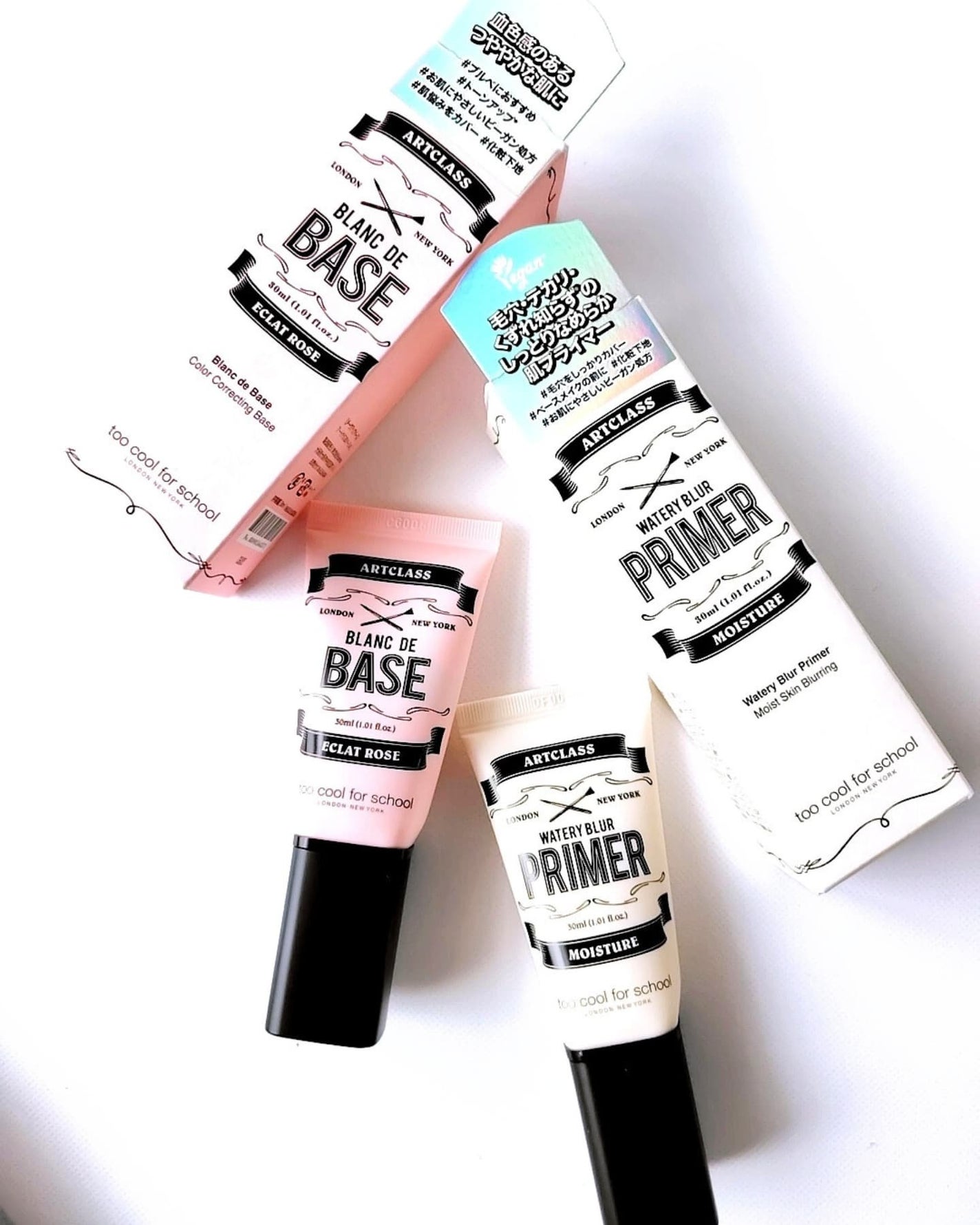 しっとり&なめらかウォータリーブラープライマー/too cool for school/化粧下地を使ったクチコミ(10枚目)