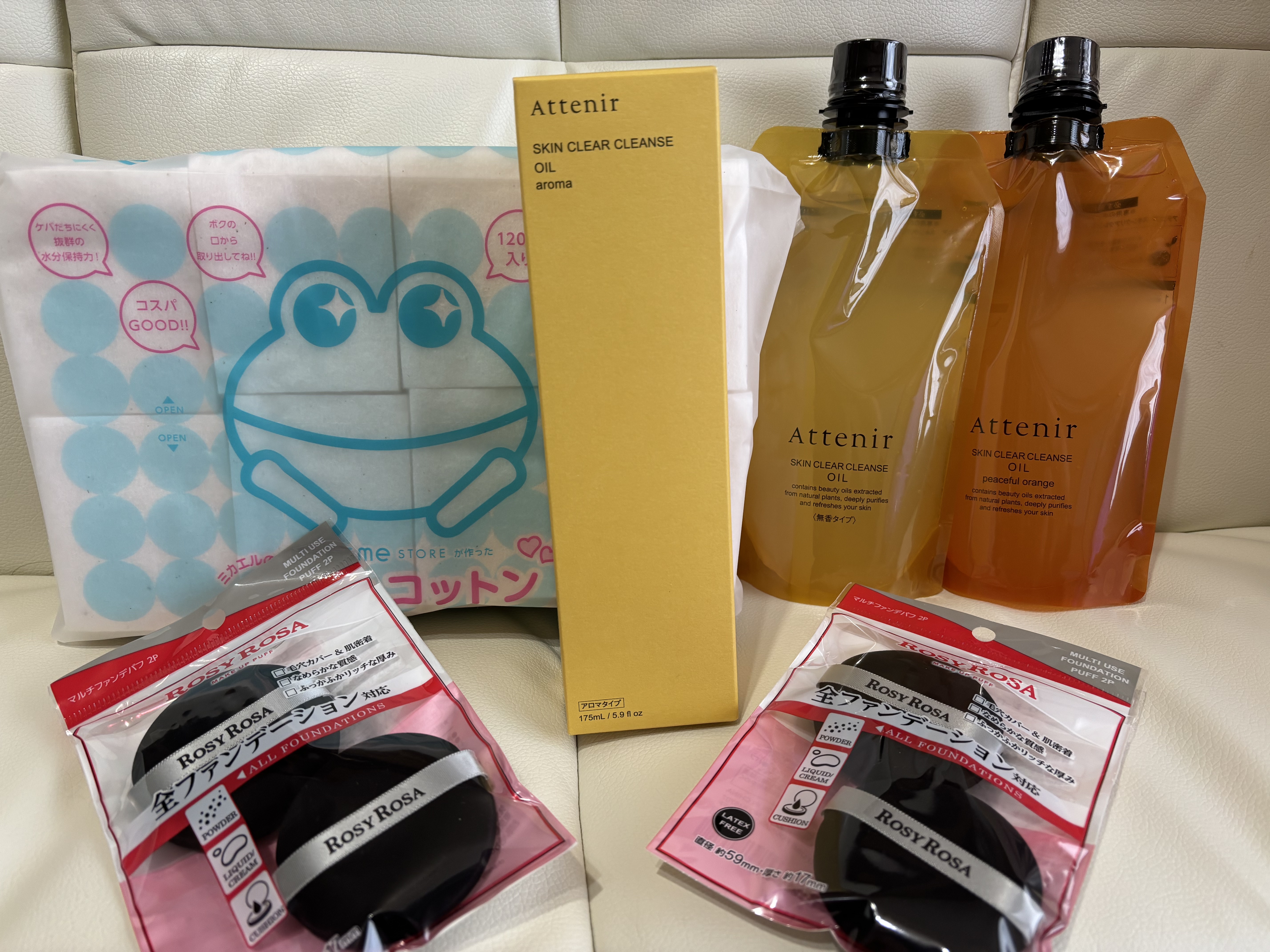 ＠ｃｏｓｍｅ ｓｔｏｒｅが作ったミカエルのよくばりコットン/＠ｃｏｓｍｅ ｓｔｏｒｅ/コットンを使ったクチコミ（1枚目）