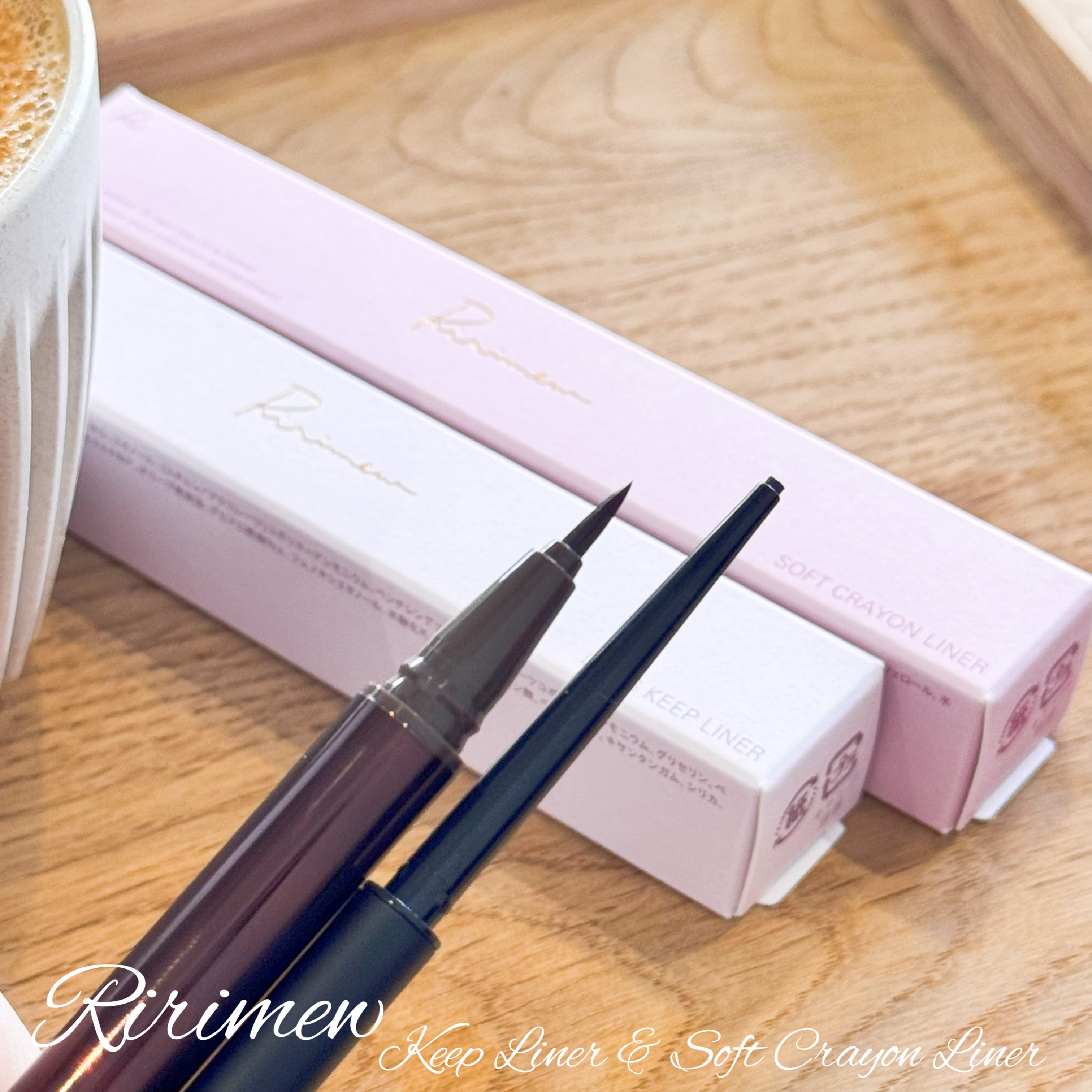 リリミュウ ロングキープライナー/Ririmew/リキッドアイライナーを使ったクチコミ（3枚目）