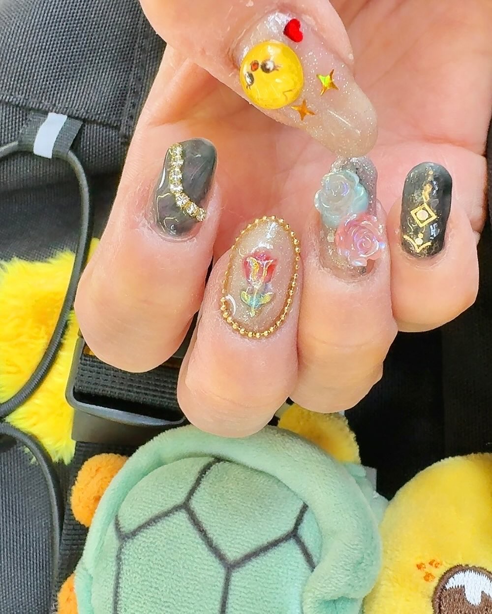 ネイルパーツ/セリア/ネイルチップ・パーツを使ったクチコミ（2枚目）