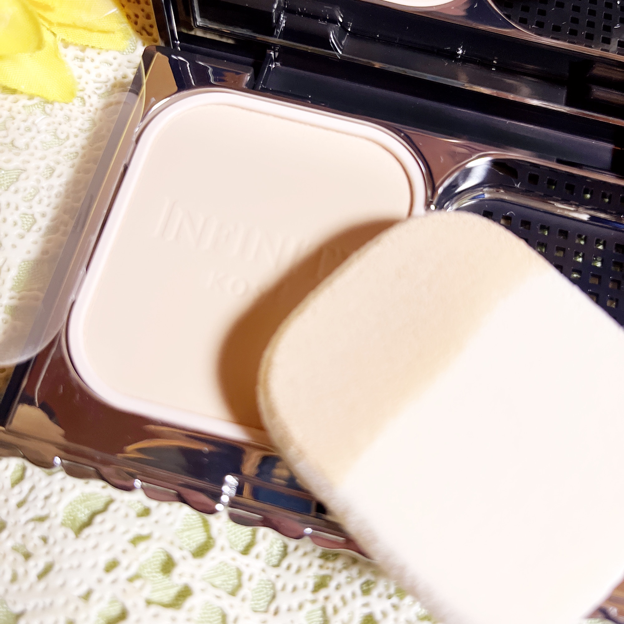 スキンルミナンス ファンデーション/インフィニティ/パウダーファンデーションを使ったクチコミ（3枚目）