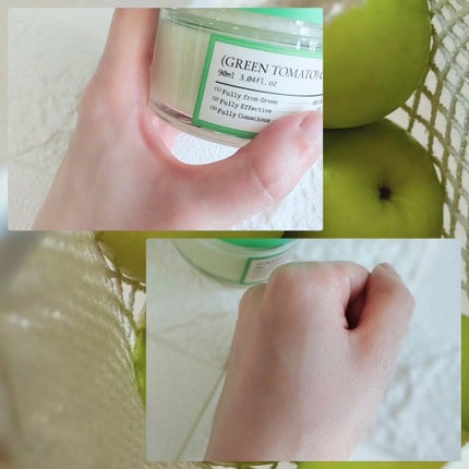 グリーントマトクリーム/FULLY/フェイスクリームを使ったクチコミ(7枚目)