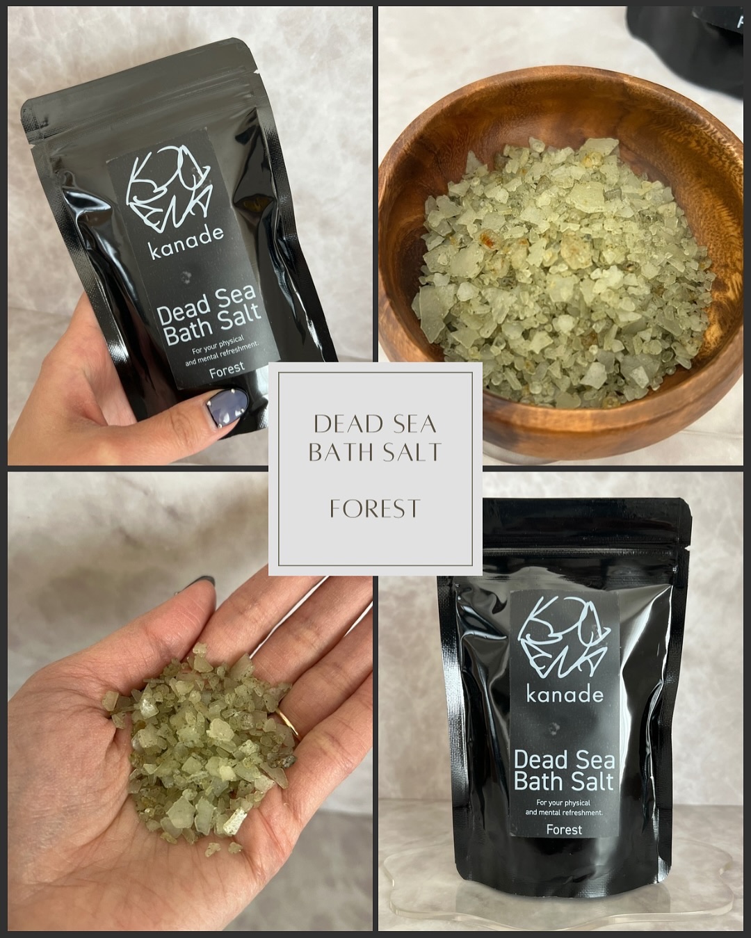 Dead Sea Bath Salt/kanade/無機塩系入浴剤を使ったクチコミ（2枚目）