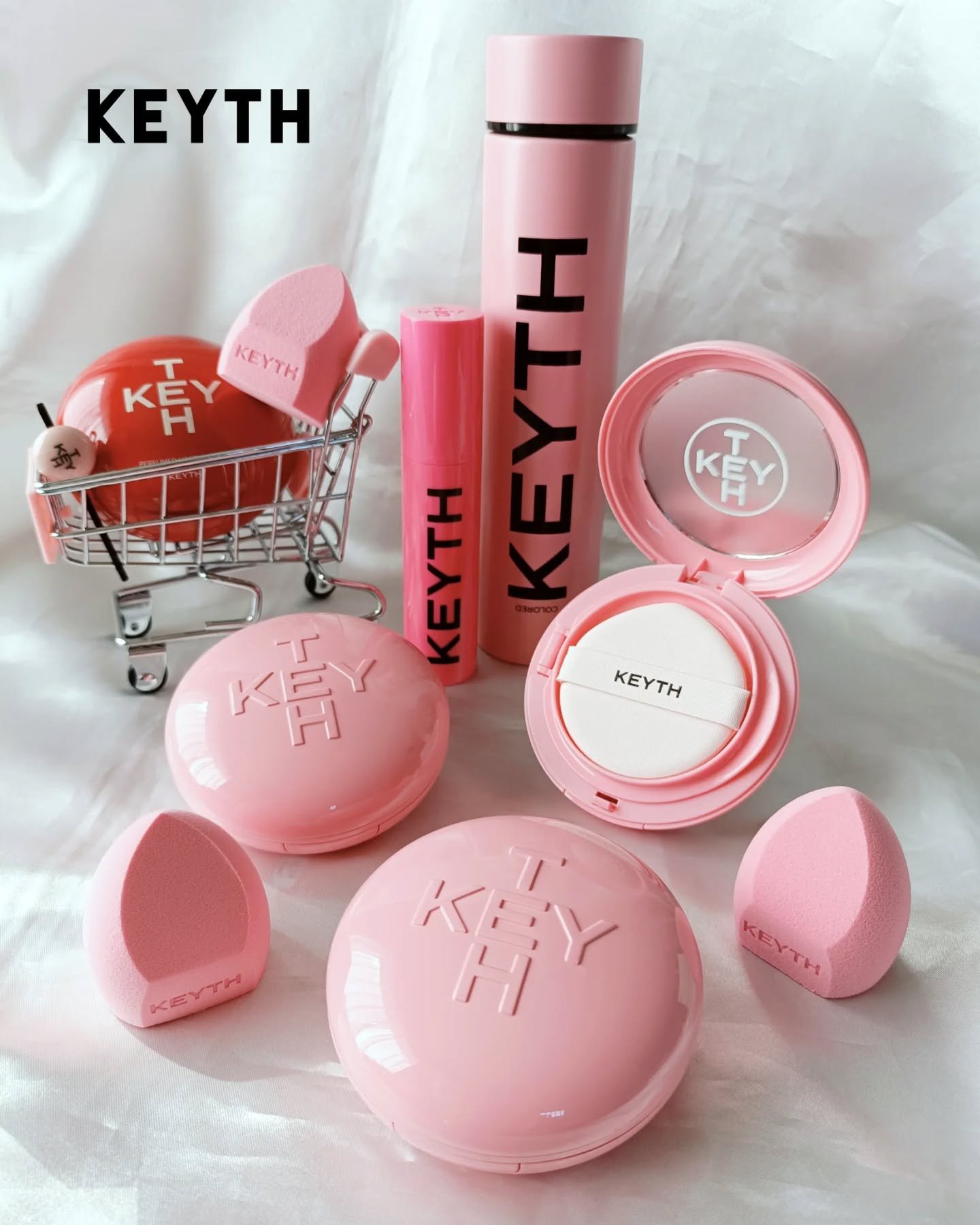 ピンクフラワートーンアッププライマー/KEYTH/化粧下地を使ったクチコミ（1枚目）