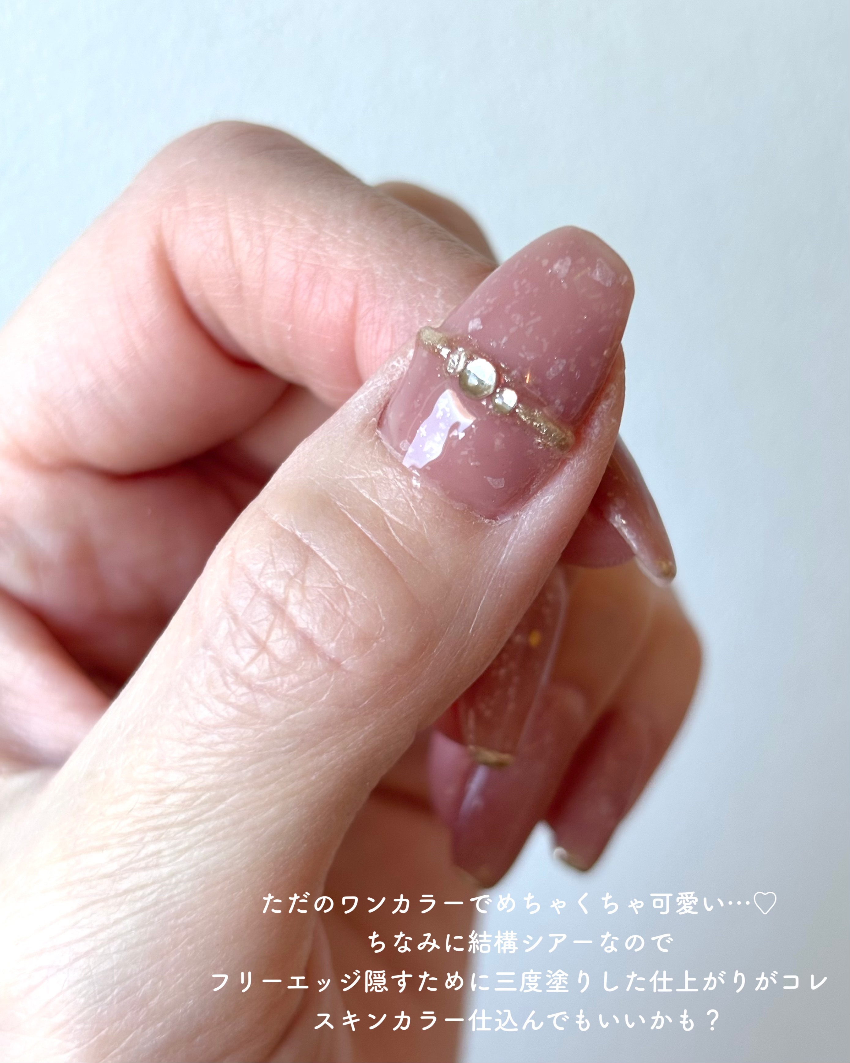 パル カラージェル/キャンドゥ/ジェルネイルを使ったクチコミ（2枚目）