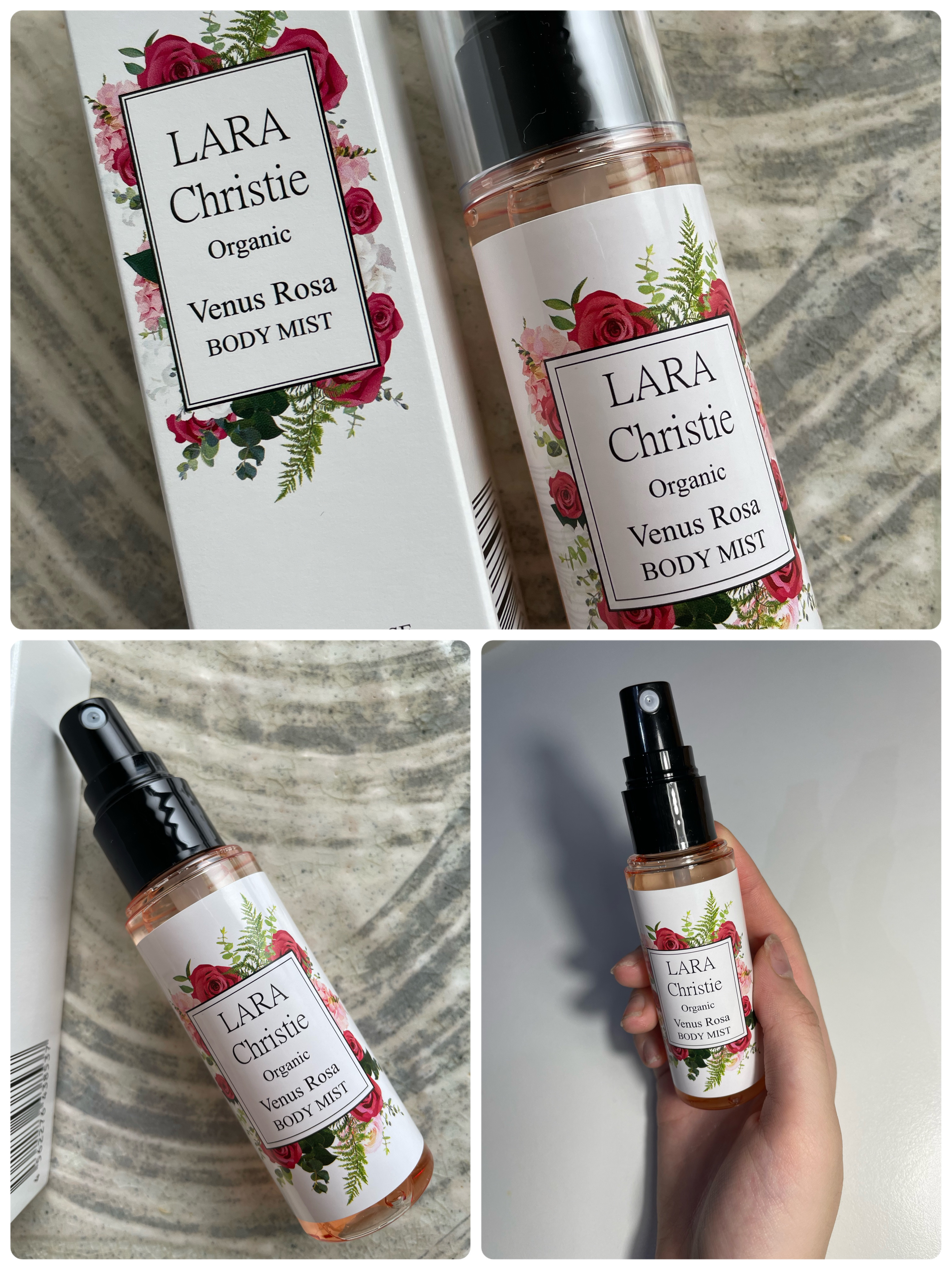  ボディミスト ヴィーナスローザ /LARA Christie/ミスト状化粧水を使ったクチコミ（2枚目）
