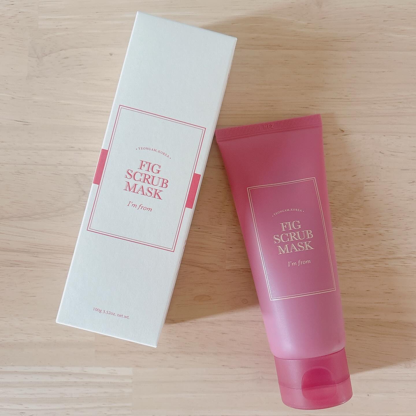 フィグスクラブマスク/I'm from/スクラブ・ゴマージュを使ったクチコミ（1枚目）