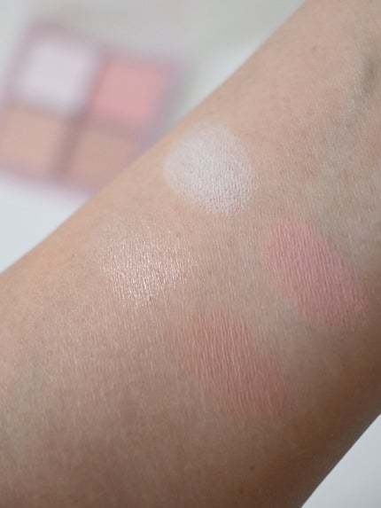 VDL チークステイン ブラッシャー パレット/VDL/パウダーチークを使ったクチコミ(4枚目)