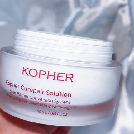 キュリペアーソリューション/KOPHER/フェイスクリームを使ったクチコミ(4枚目)
