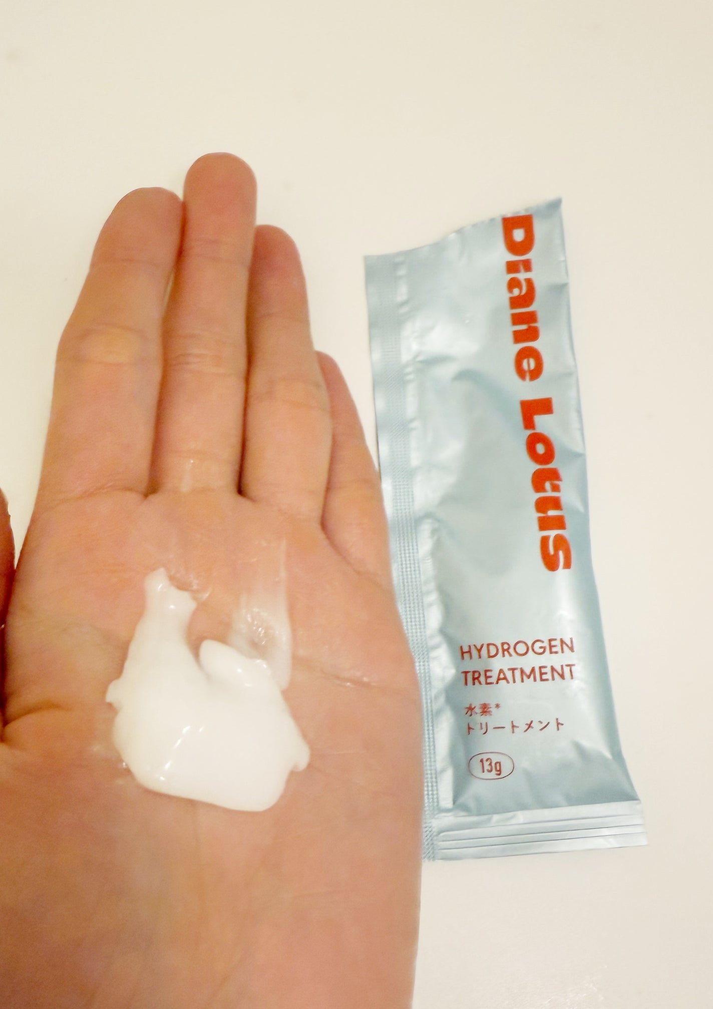 ロータス 水素トリートメント ティー&シトラスの香り/ダイアン/洗い流すヘアトリートメントを使ったクチコミ(4枚目)