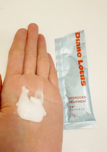 ロータス 水素トリートメント ティー&シトラスの香り/ダイアン/洗い流すヘアトリートメントを使ったクチコミ(4枚目)