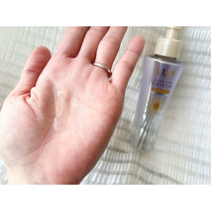 スーパーリッチクリスタル マルチダメージリペア ヘアオイル/LUX/ヘアオイルを使ったクチコミ(2枚目)