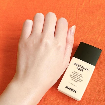シアーグローベース/NUDIQUE/化粧下地を使ったクチコミ(5枚目)