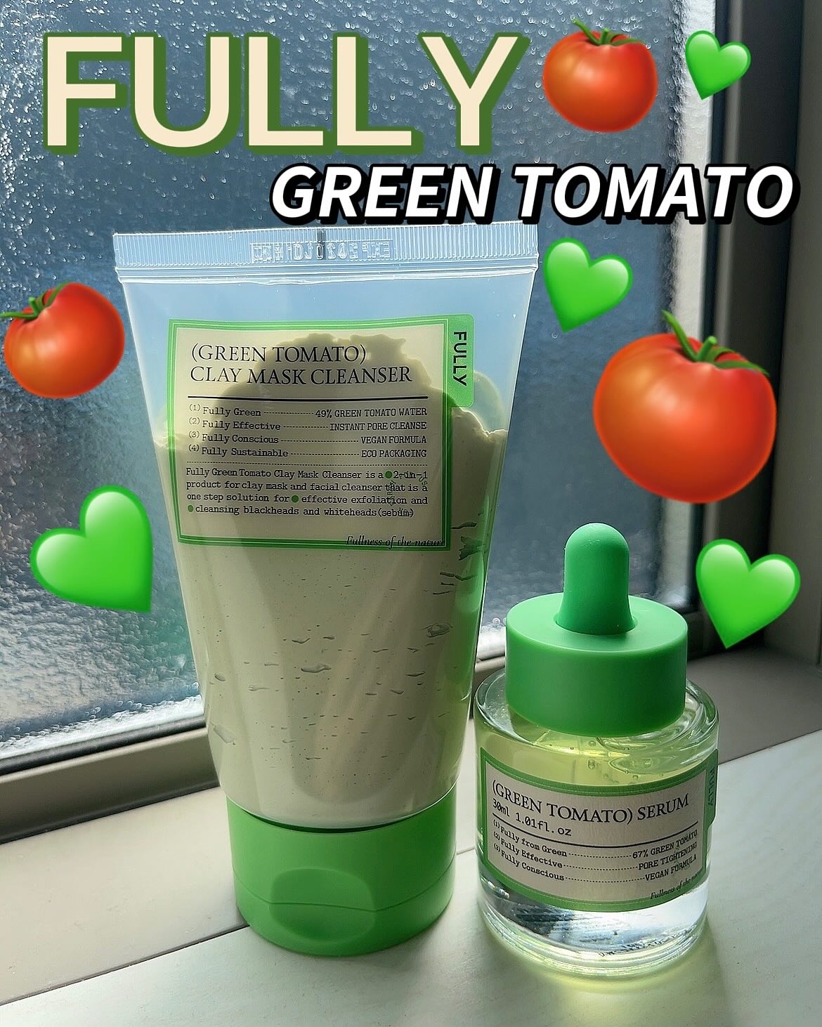 グリーントマトクレイマスククレンザー/FULLY/洗い流すパック・マスクを使ったクチコミ（1枚目）