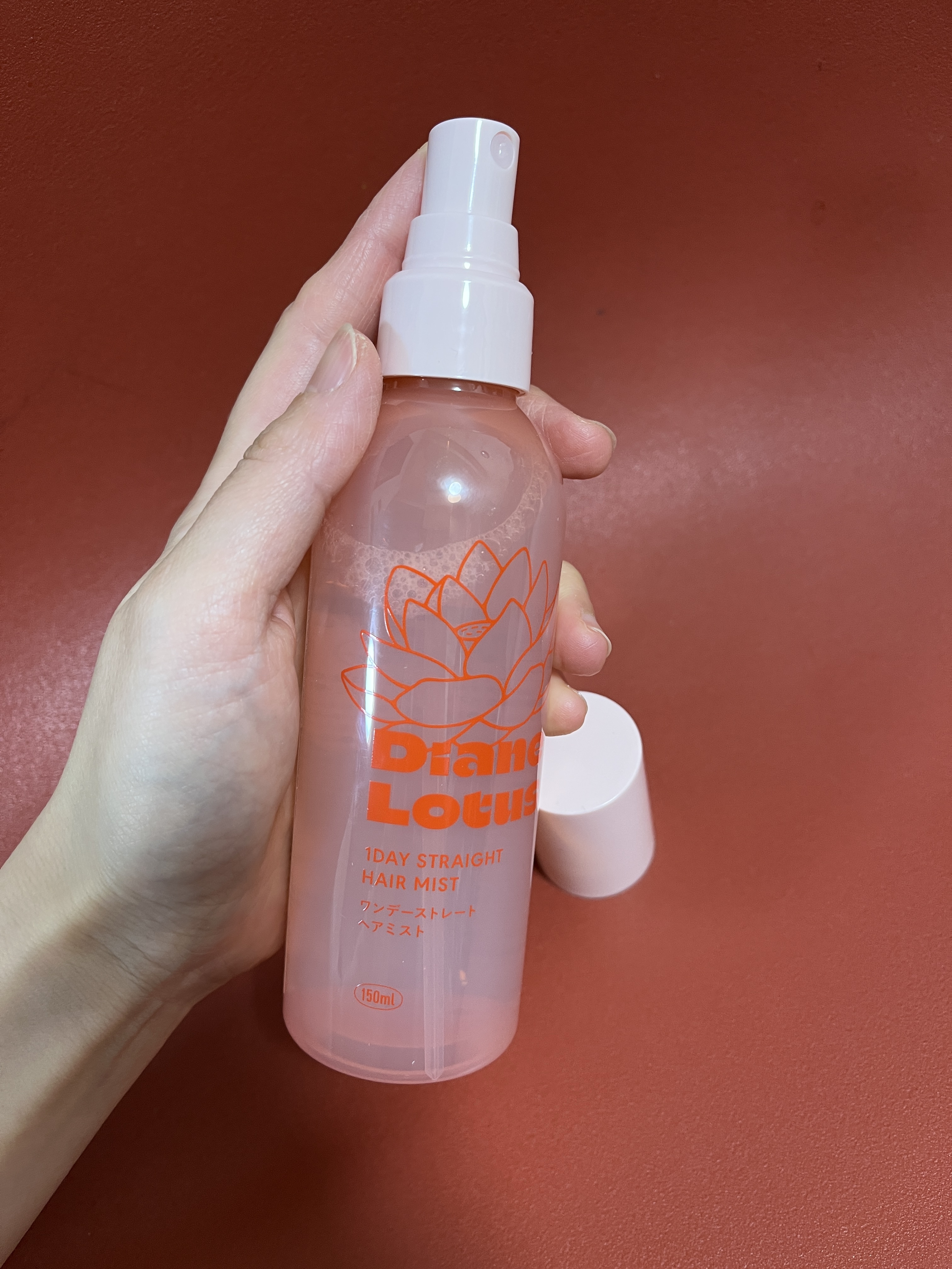 ロータス ワンデーストレート ヘアミスト ティー＆シトラスの香り/ダイアン/ヘアミストを使ったクチコミ（2枚目）