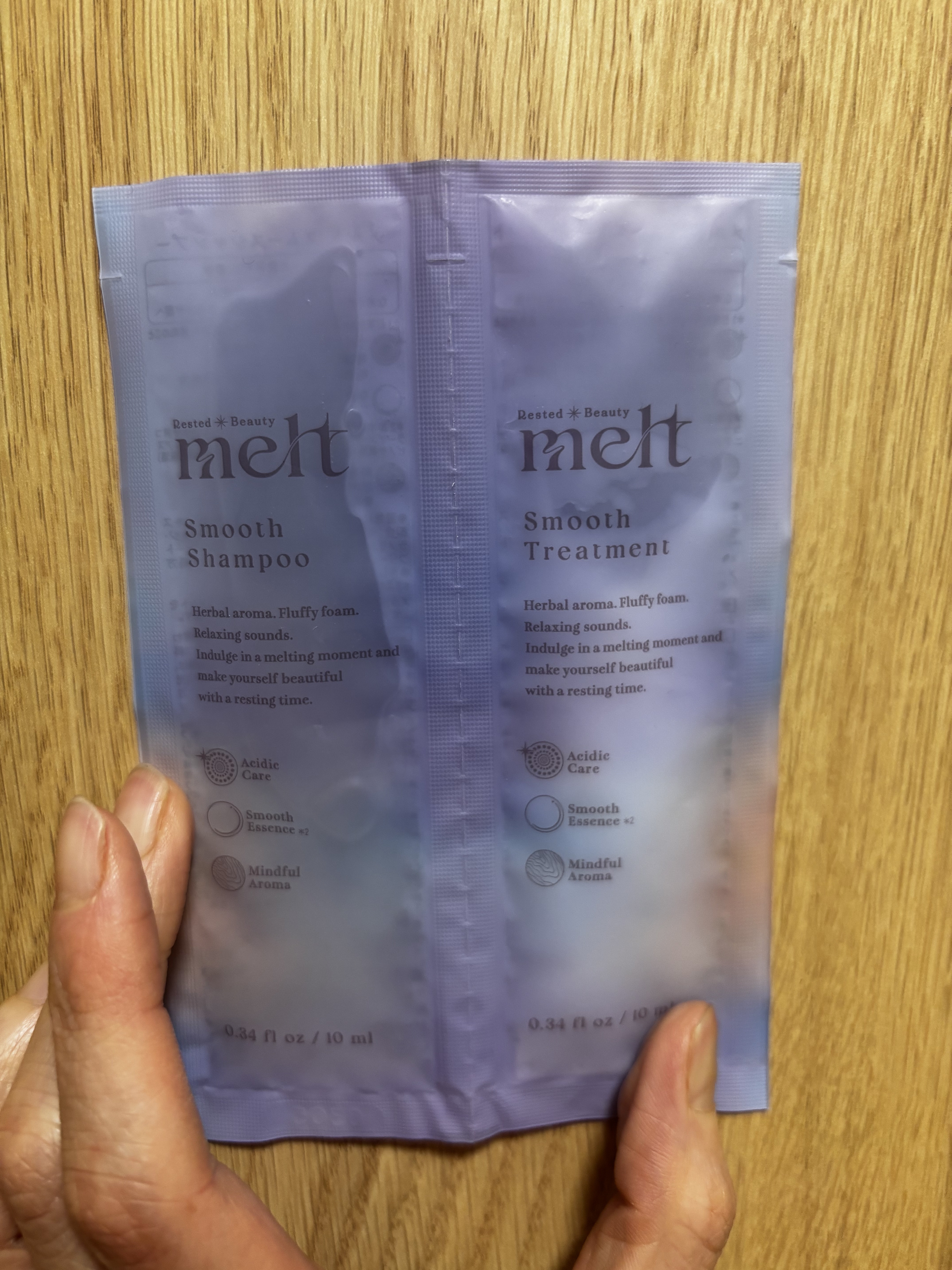 メルト スムースシャンプー/トリートメント/melt/市販シャンプーを使ったクチコミ（1枚目）