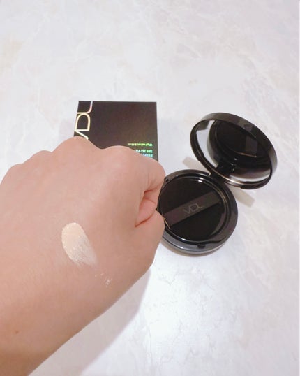 カバーステイン パーフェクティング クッション ファンデーション/VDL/クッションファンデーションを使ったクチコミ(4枚目)