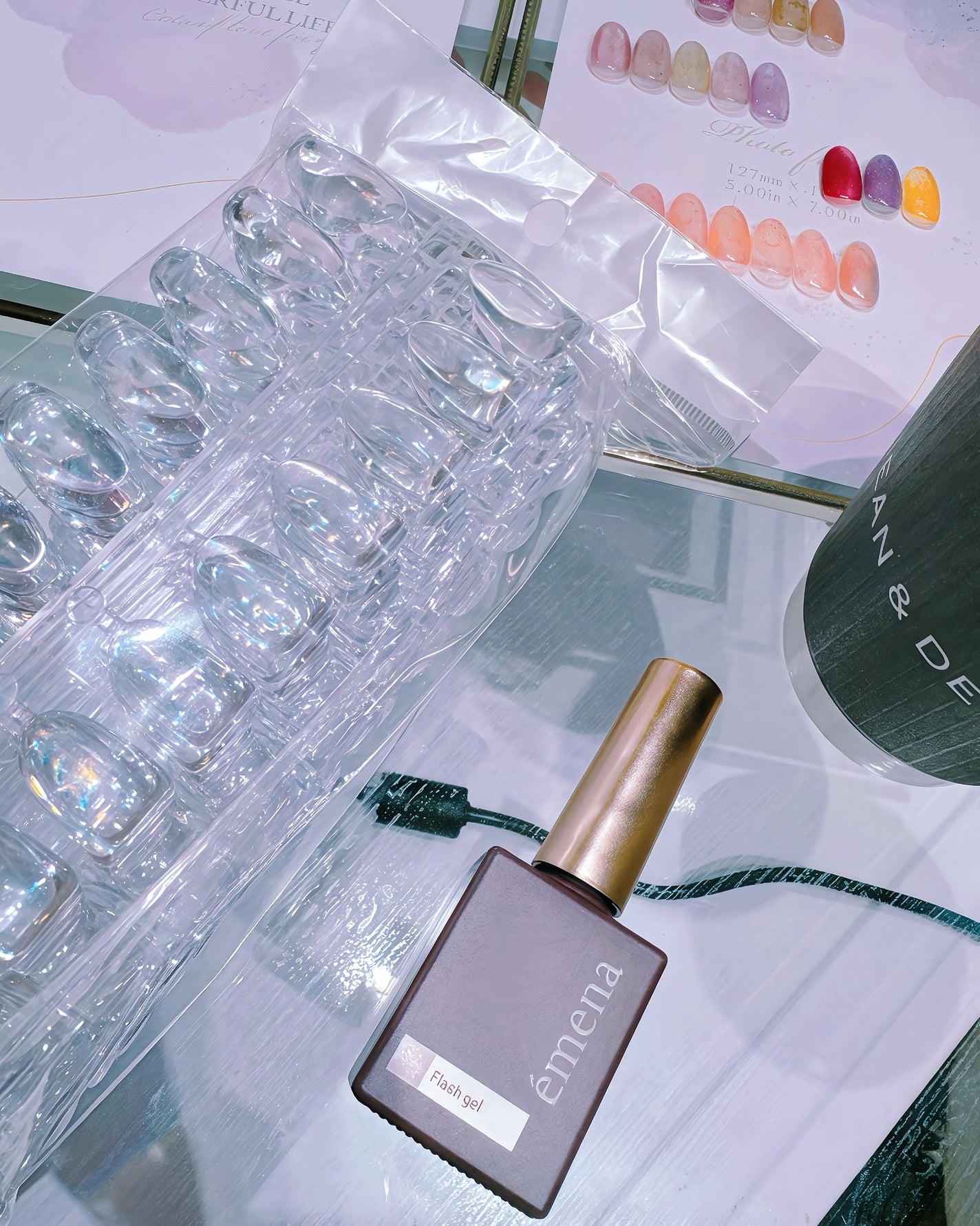 Flash gel/emena/ジェルネイルを使ったクチコミ(1枚目)