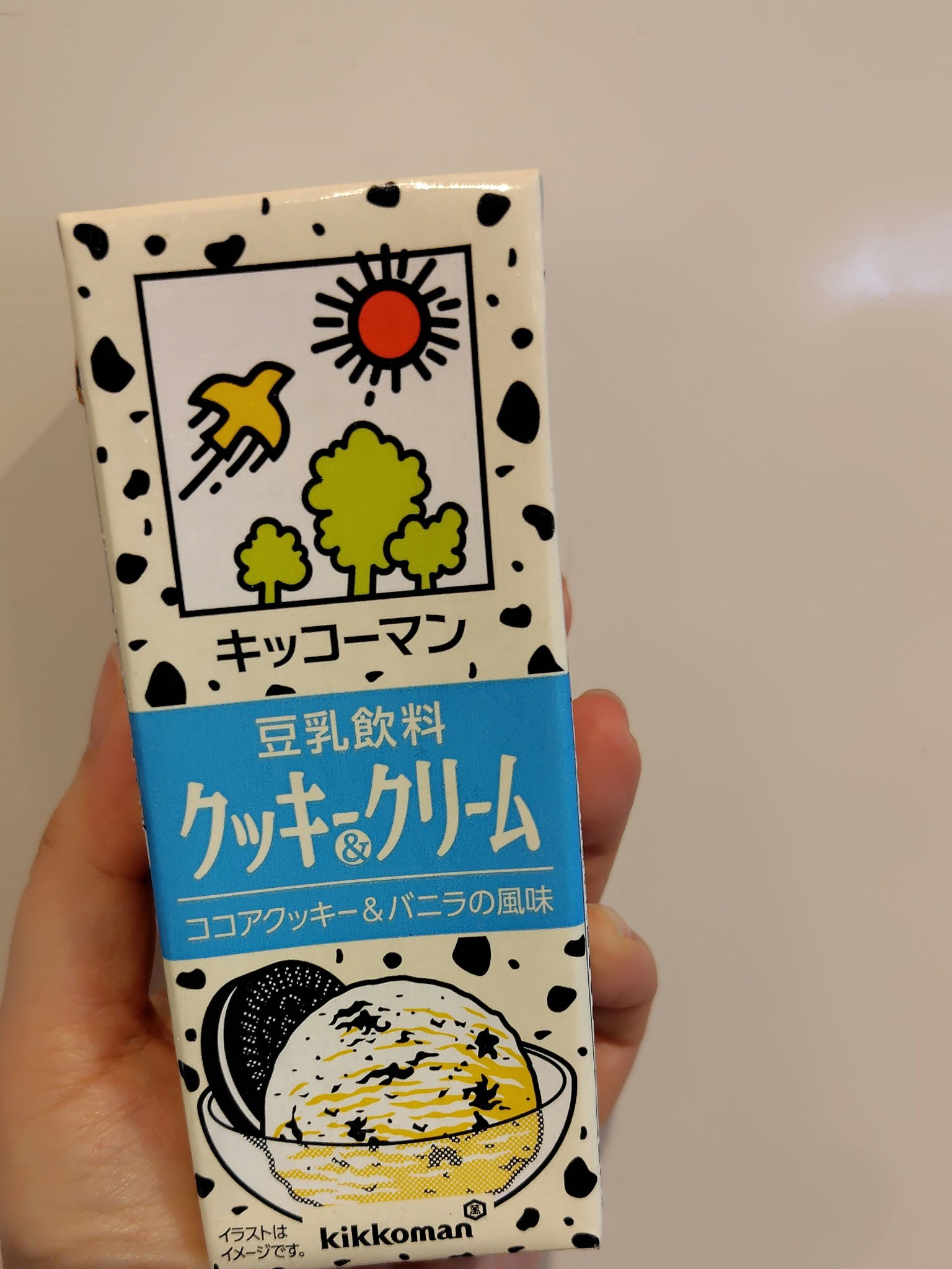 豆乳飲料　クッキー＆クリーム/キッコーマン飲料/豆乳飲料を使ったクチコミ（1枚目）