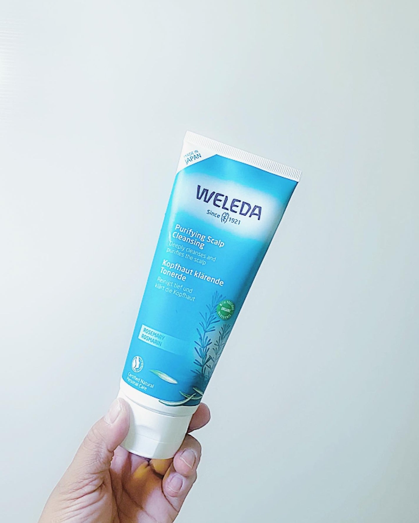 ローズマリー スカルプクレンジング/WELEDA/頭皮クレンジングを使ったクチコミ(1枚目)