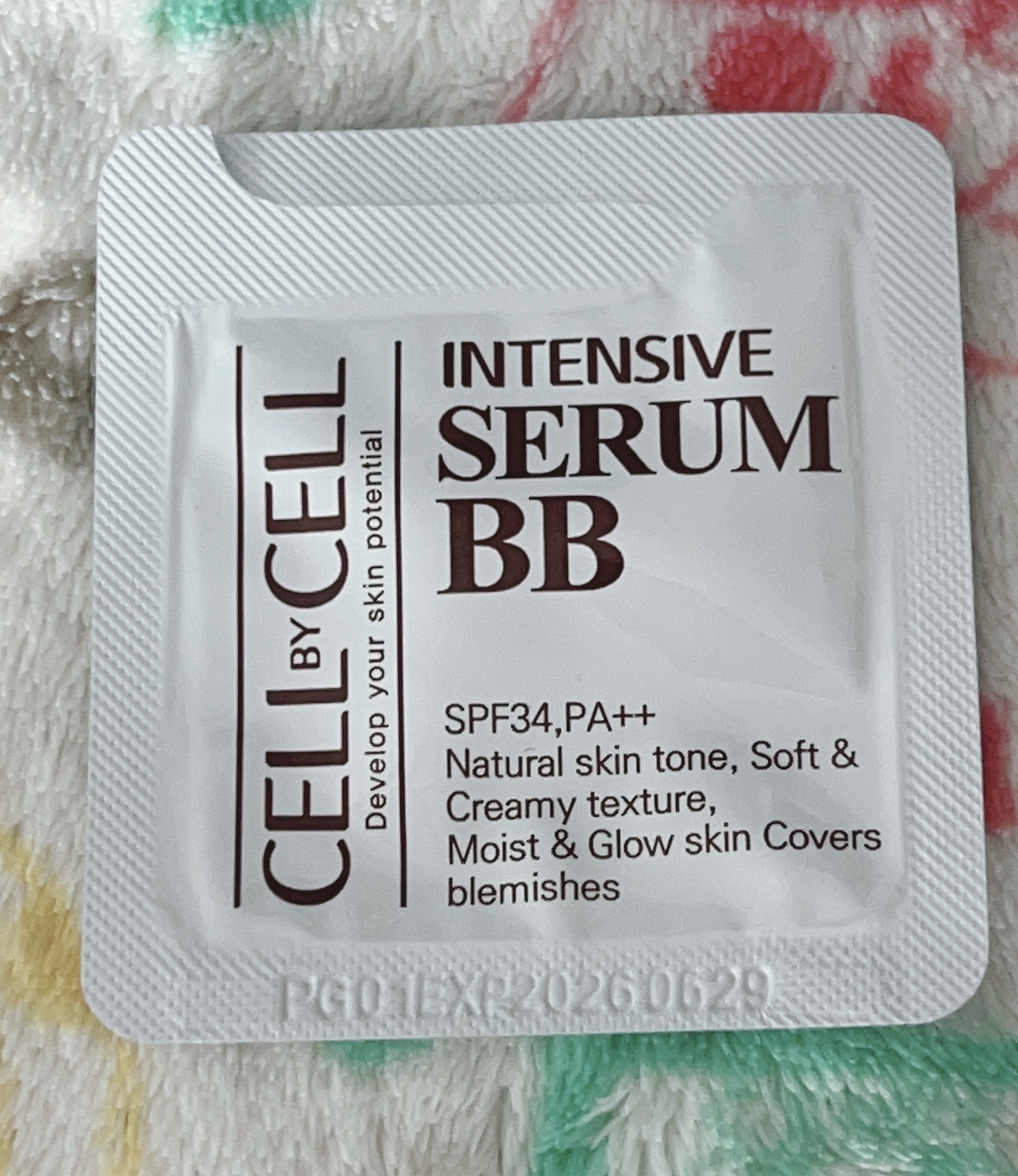 INTENSIVE SERUM BB/CELL BY CELL/BBクリームを使ったクチコミ（1枚目）