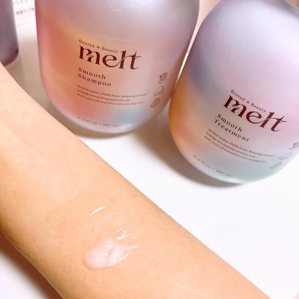 メルト スムースシャンプー/トリートメント/melt/市販シャンプーを使ったクチコミ(5枚目)