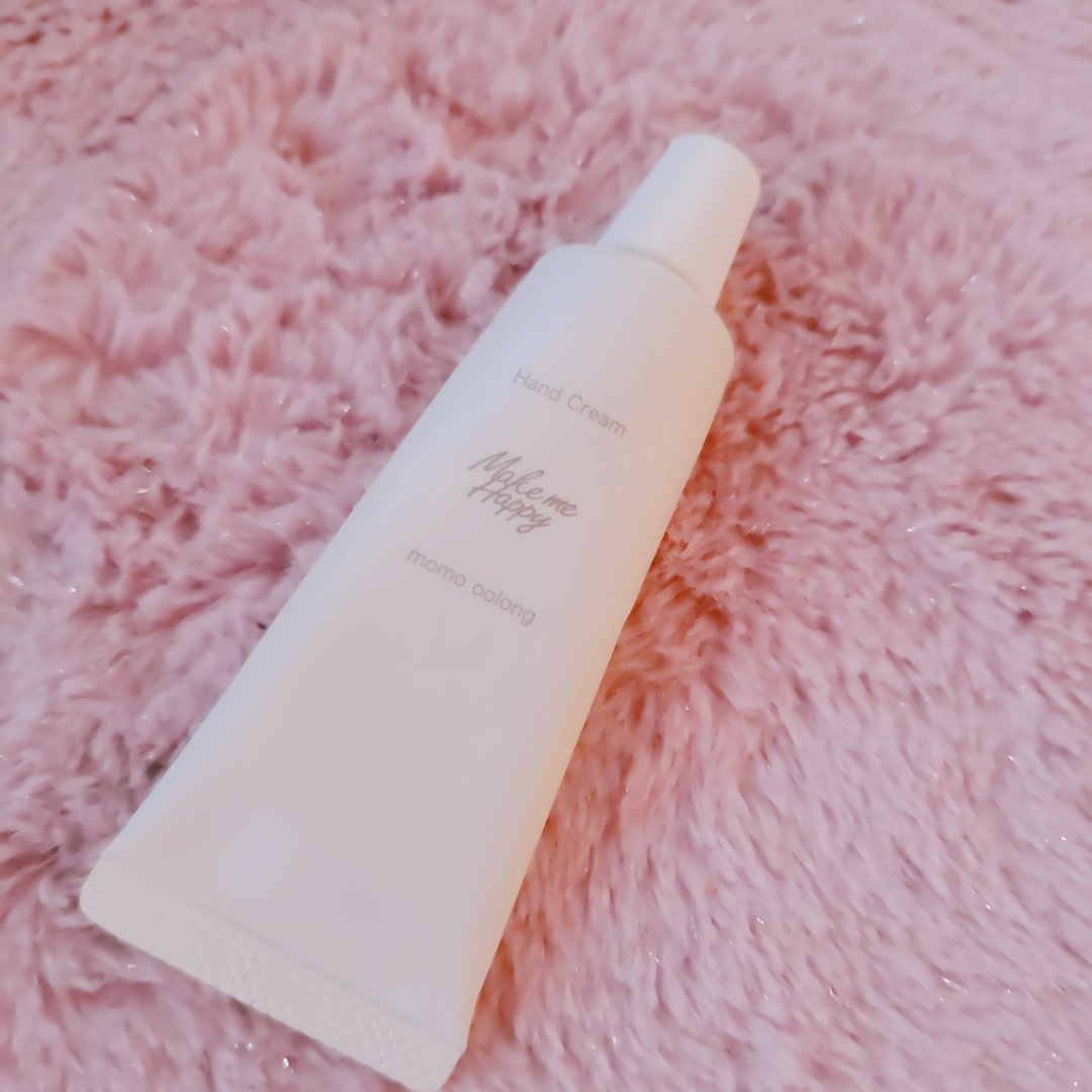 メイクミーハッピー ハンドクリーム momo oolong/キャンメイク/ハンドクリームを使ったクチコミ（1枚目）