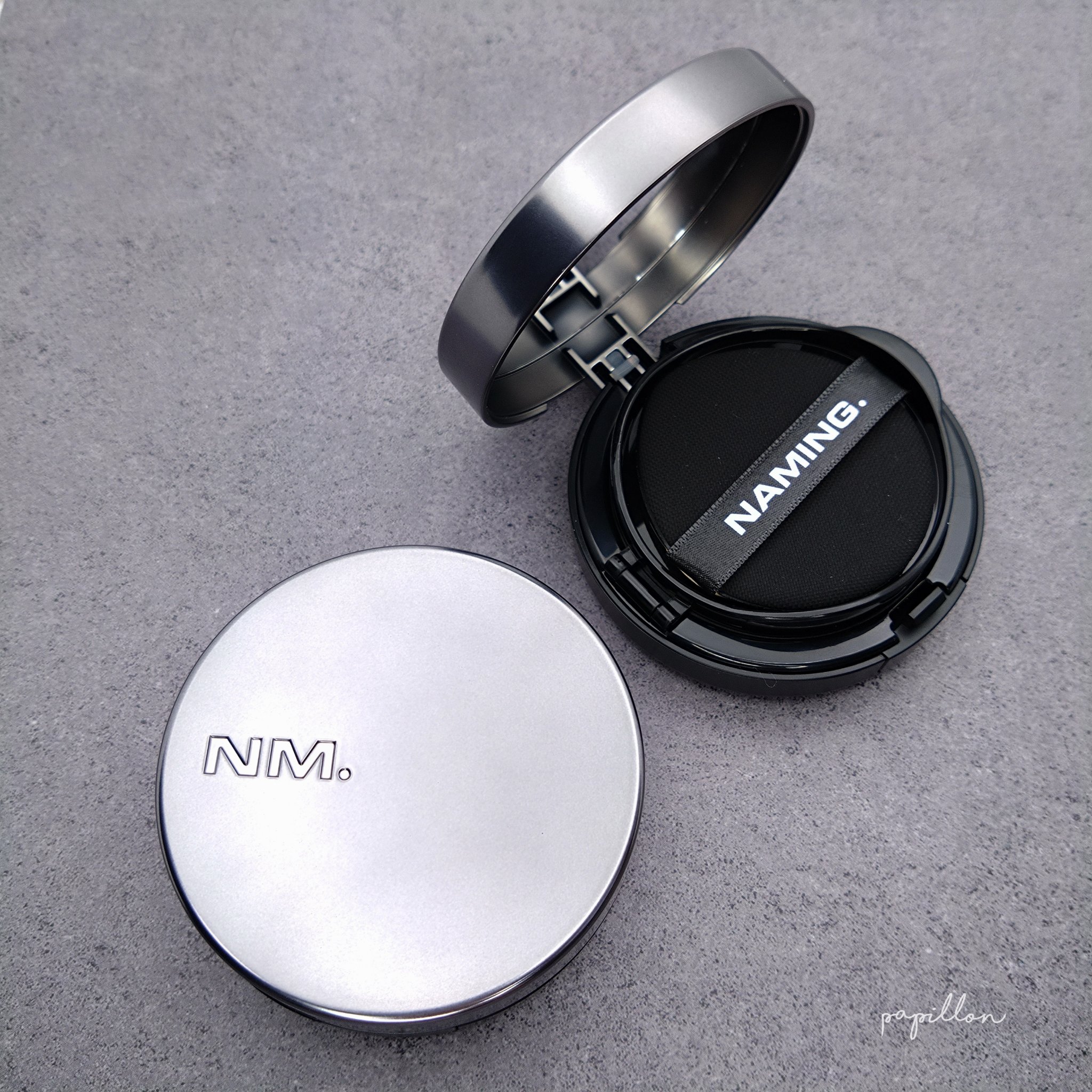 ネーミング ゼログラビティ カバーフィットクッション/NAMING./クッションファンデーションを使ったクチコミ（2枚目）