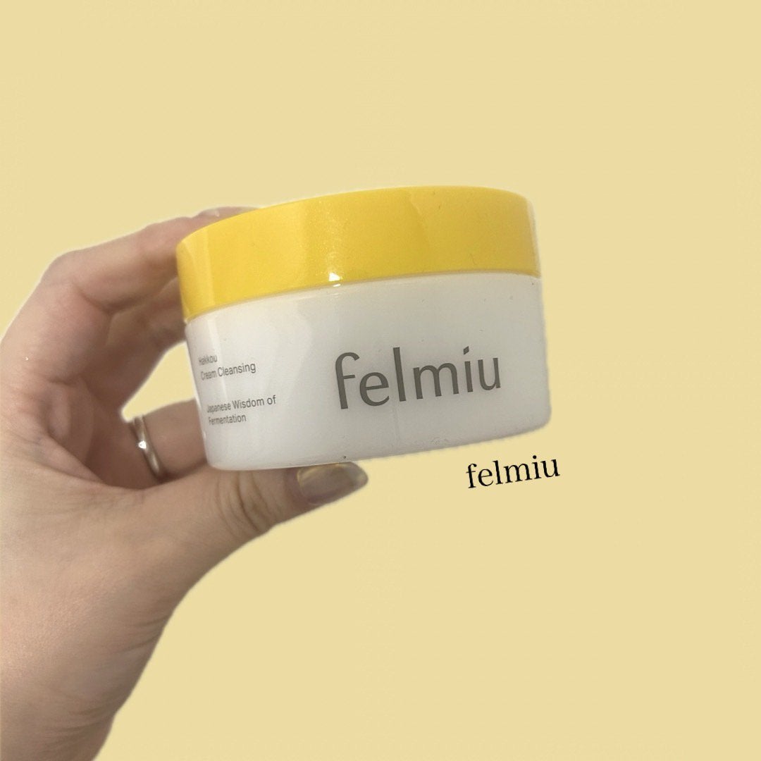 ハッコウクリームクレンジング キンモクセイの香り/felmiu/クレンジングクリームを使ったクチコミ(1枚目)