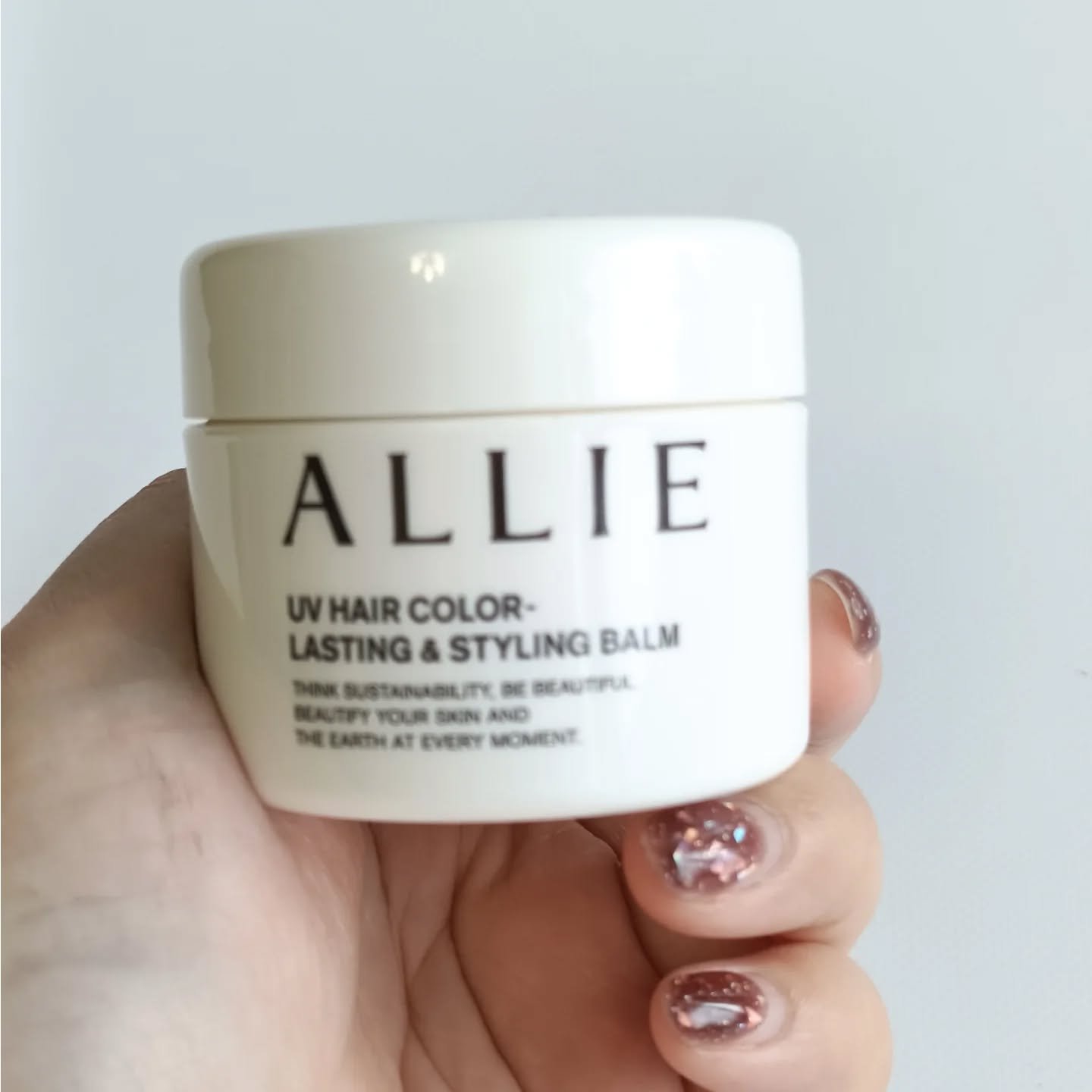 アリィー クロノビューティ UV ヘアカラーラスティング＆スタイリング バーム/アリィー/ヘアバームを使ったクチコミ（2枚目）