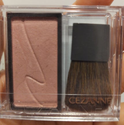 チークブラッシュ/CEZANNE/パウダーチークを使ったクチコミ(1枚目)
