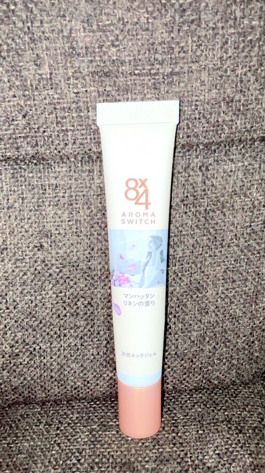 8x4 アロマスイッチ 涼感ネックジェル マンハッタンリネンの香り/8x4/デオドラント・制汗剤を使ったクチコミ(2枚目)